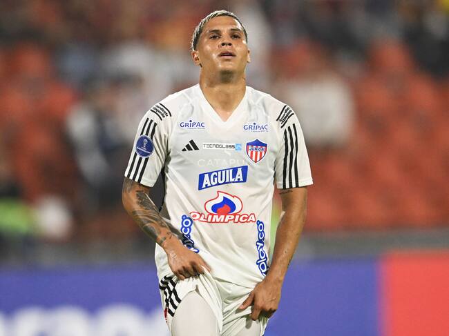 Juan Fernando Quintero no continuaría en Junior de Barranquilla. (Photo by Raul ARBOLEDA / AFP) (Photo by RAUL ARBOLEDA/AFP via Getty Images)