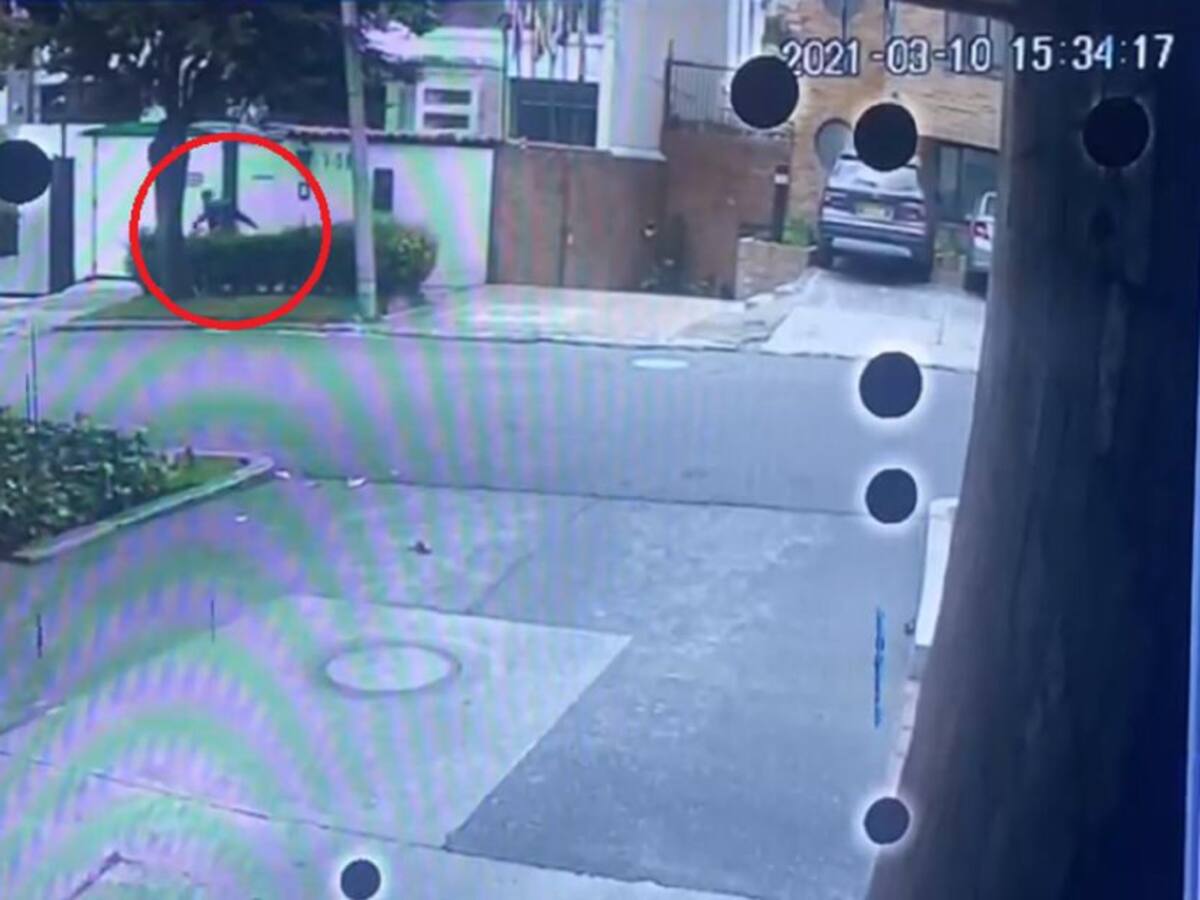 Así se dio a la huida el asesino del Policía en el norte de Bogotá