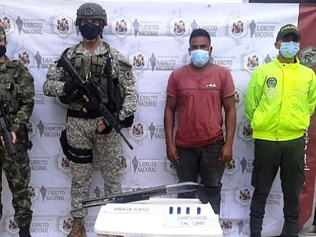Fuerzas militares capturan a integrante del Clan del Golfo en Bolívar