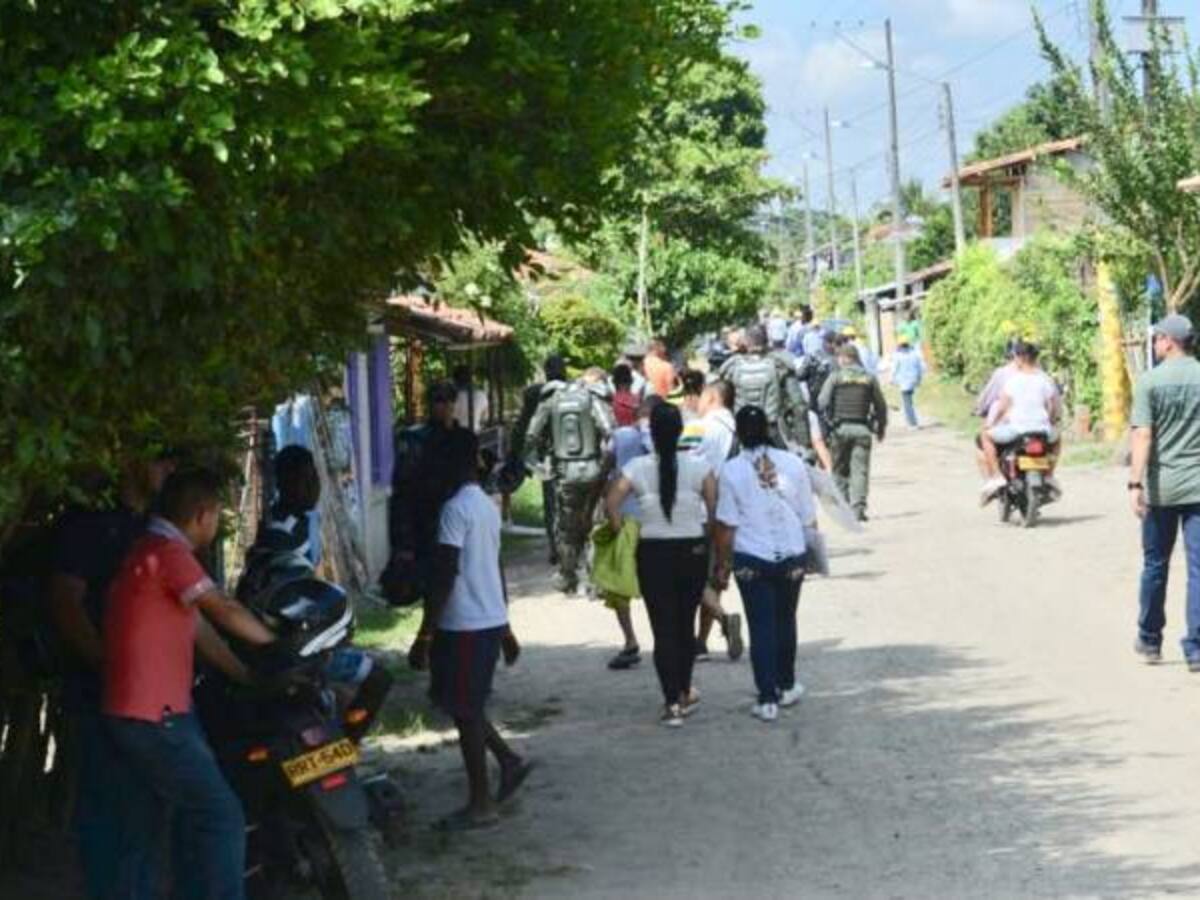 Siete personas capturadas en desalojo registrado en San Isidro