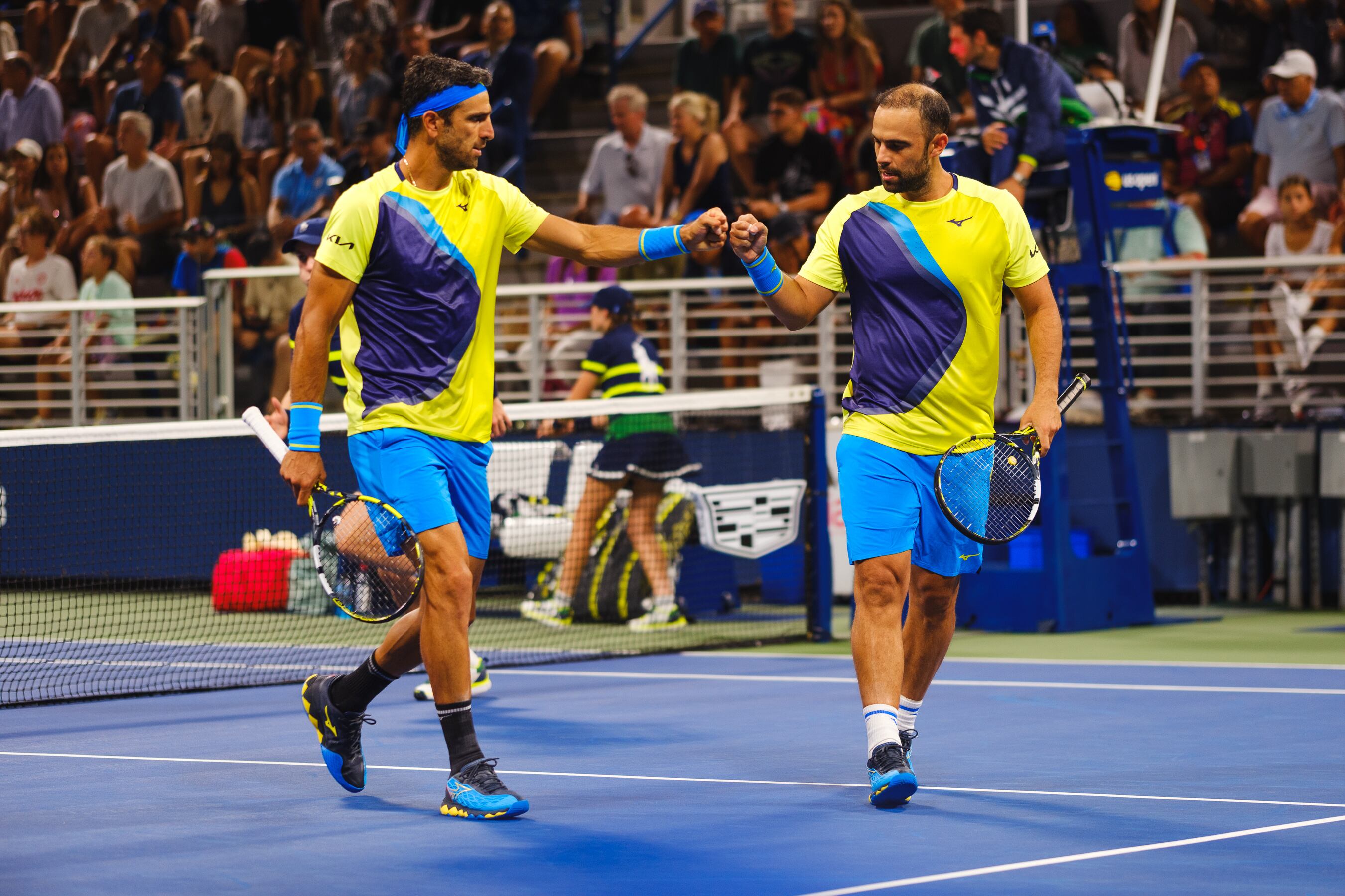Robert Farah y Juan Sebastián Cabal en el US Open / Andrés Alvarado