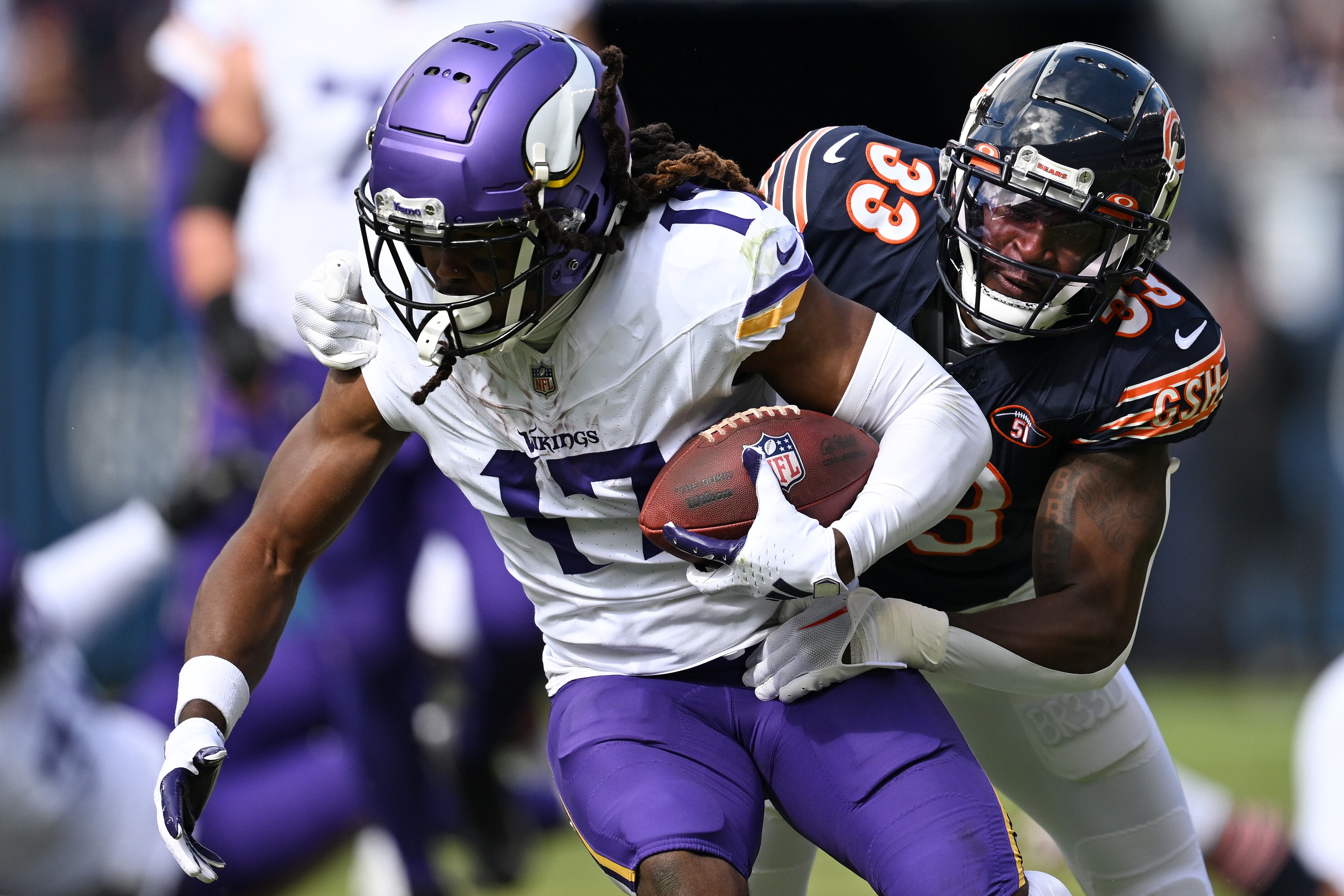 Minnesota Vikings vs. Chicago Bears (Photo by Quinn Harris/Getty Images)