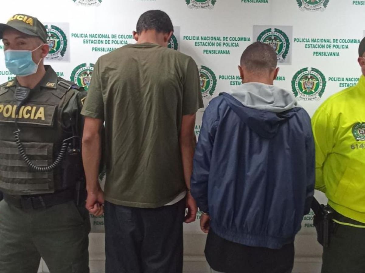 Envían a la cárcel a presuntos autores de un atraco en Pensilvania, Caldas