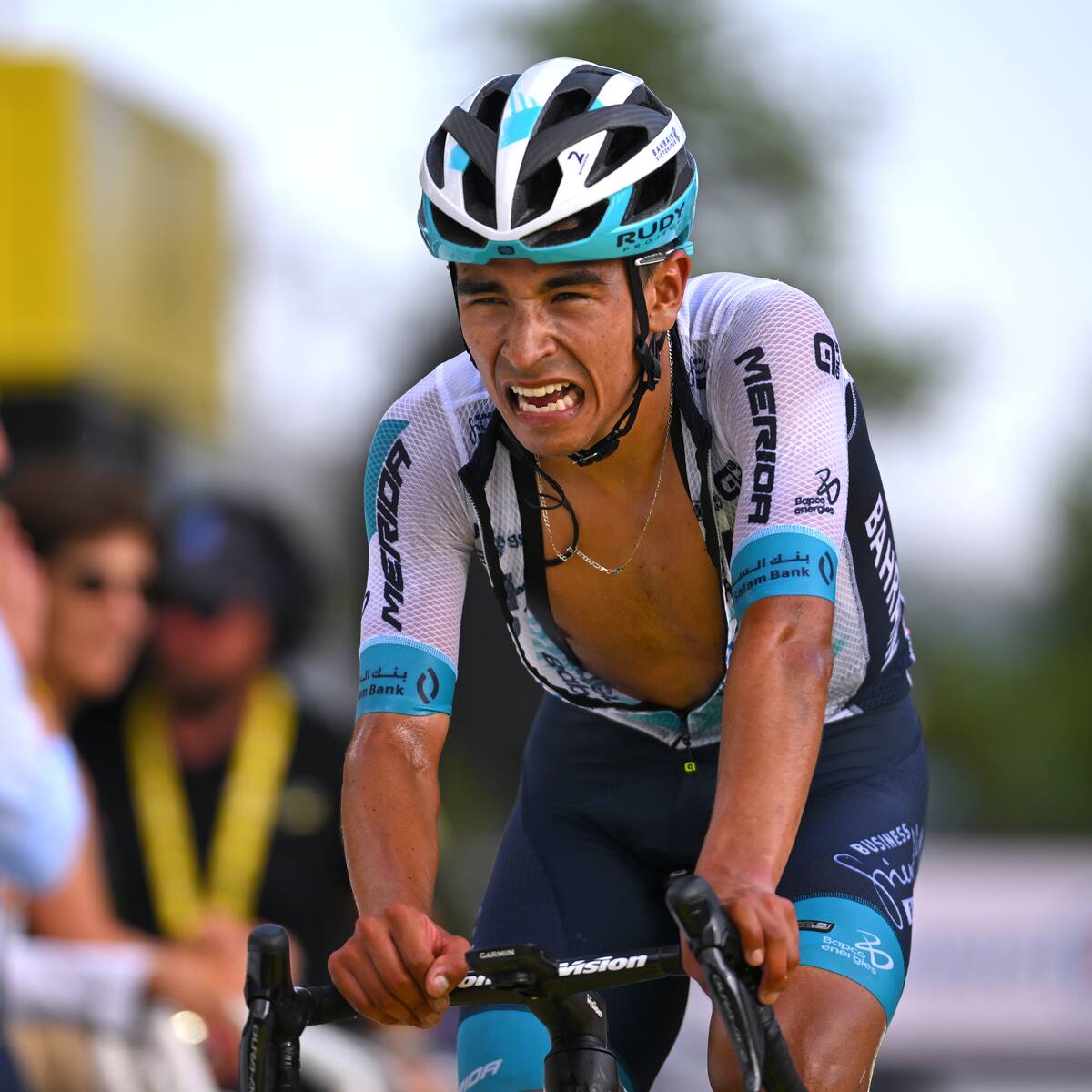Santiago Buitrago, el mejor latino del Tour: ¿Así le fue a los colombianos en la etapa 20?