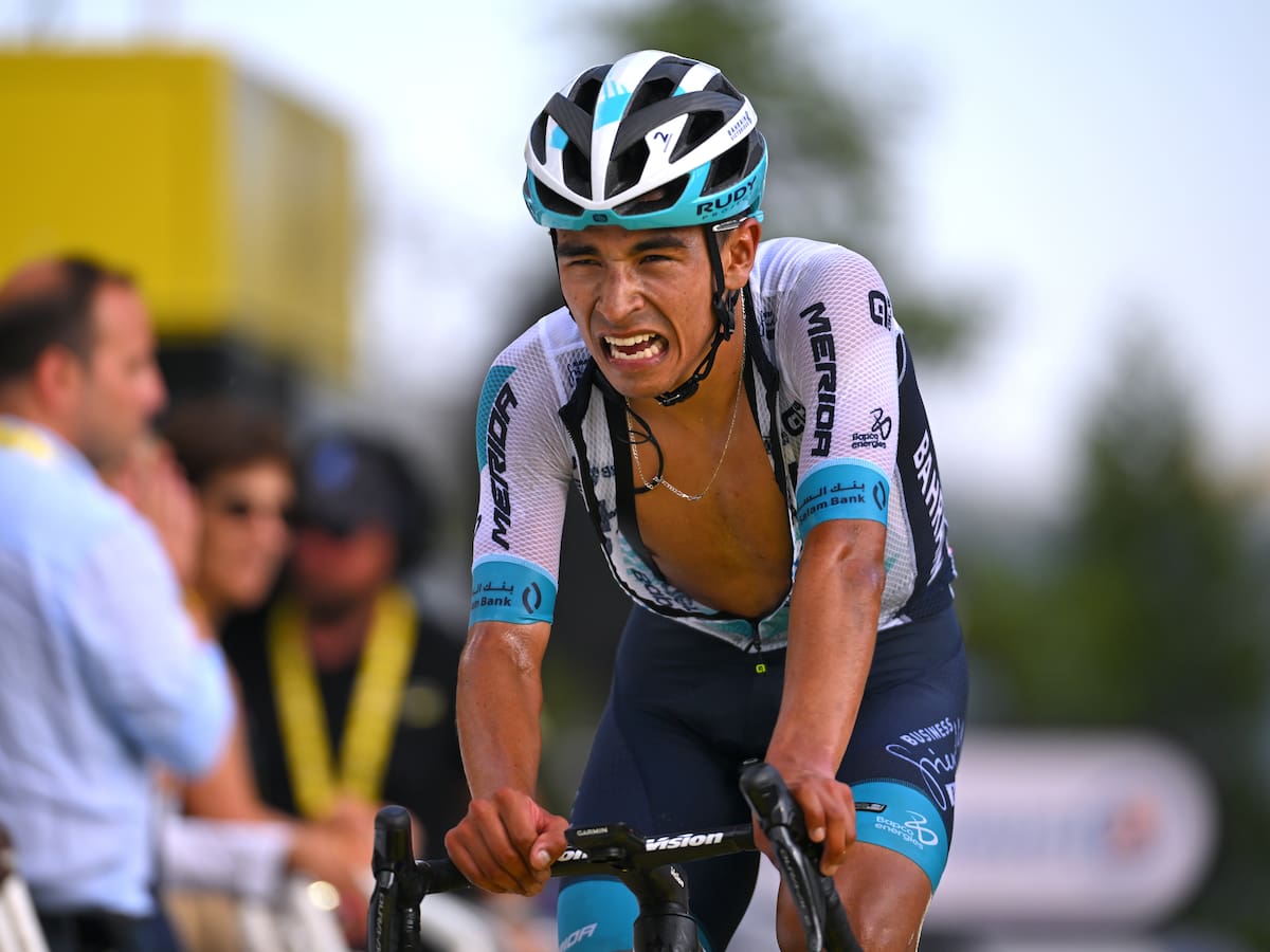 Santiago Buitrago, el mejor latino del Tour: ¿Así le fue a los colombianos en la etapa 20?