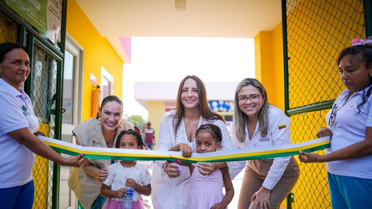 Gobernación de Bolívar inauguró nuevo CDI en Arroyohondo