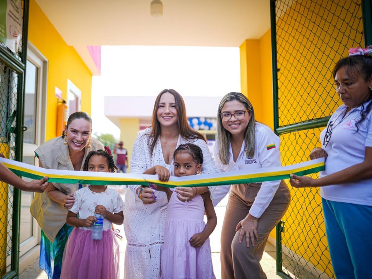 Gobernación de Bolívar inauguró nuevo CDI en Arroyohondo