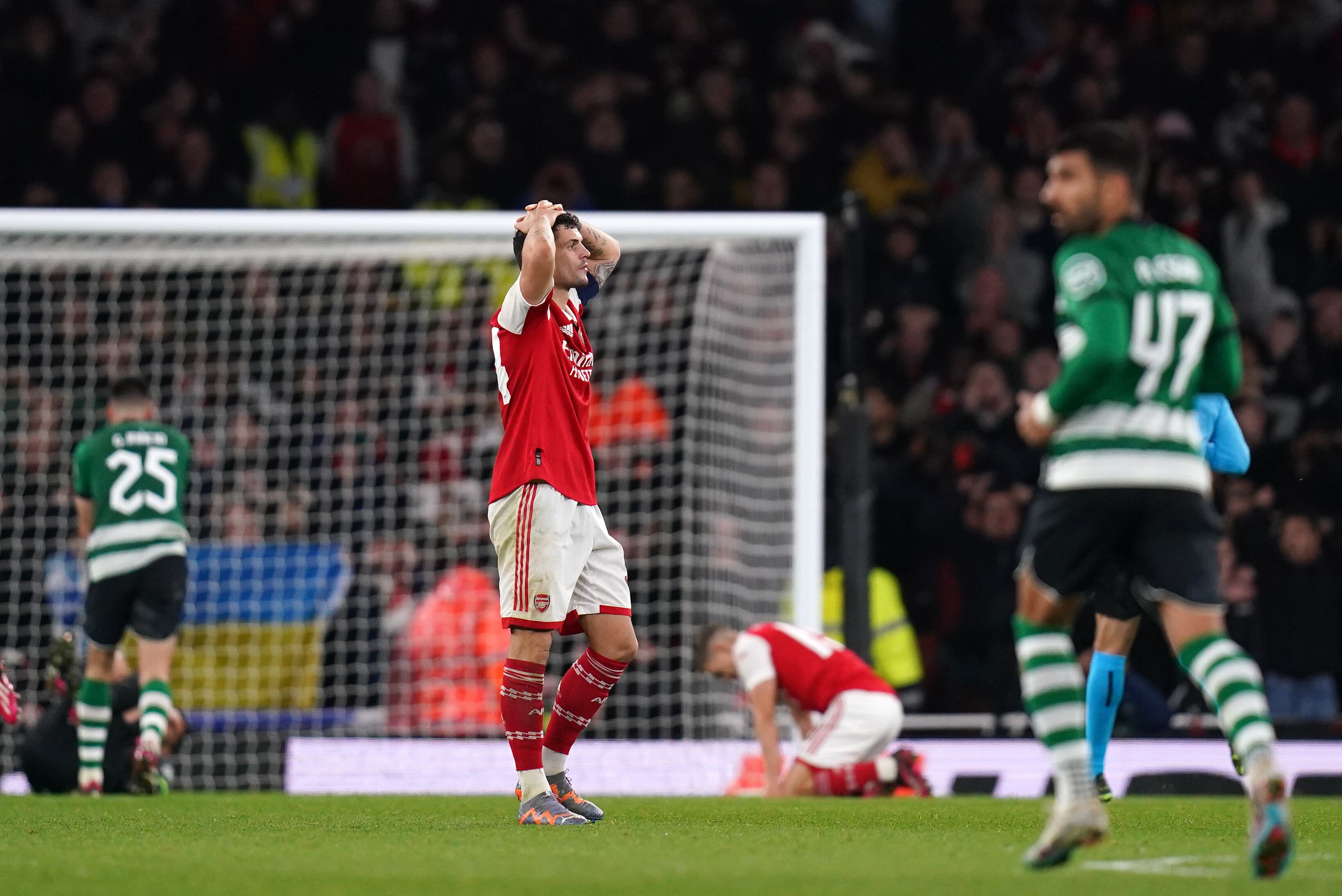 Arsenal quedó eliminado de la Europa League a manos del Sporting de Lisboa. (Photo by John Walton/PA Images via Getty Images)