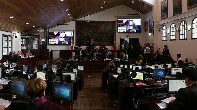 El proyecto de presupuesto de Bogotá para 2018, aprobado por el Concejo, contempla un monto total de 20,9 billones de pesos. Foto: Colprensa