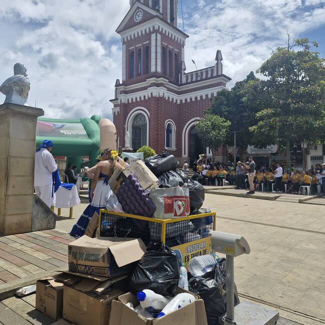 Reciclatón por la vida 2025. Foto: Corantioquia.