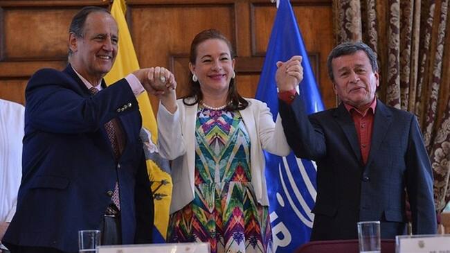 Tenemos más voluntad que el Gobierno en iniciar un nuevo cese: Pablo Beltrán. Foto: Colprensa