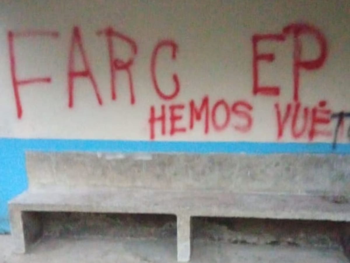 Las autoridades descartaron la presencia de las disidencias en Nariño, Antioquia