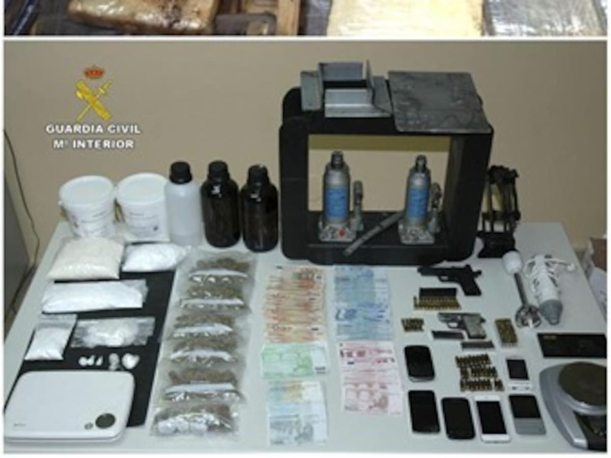 Detenidos 18 colombianos en operación antidroga en España y Portugal