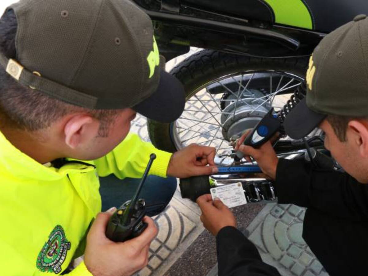 En Caldas las motos tendrán sellos de seguridad imborrables