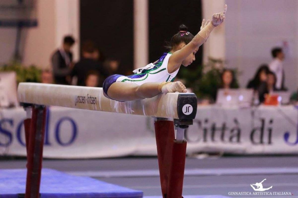 La deportista carioca comenzó con la gimnasia a los nueve años.