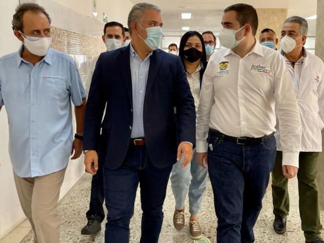 "Solo unidos y siendo solidarios podemos vencer", Gobernador de Bolívar Vicente Blel