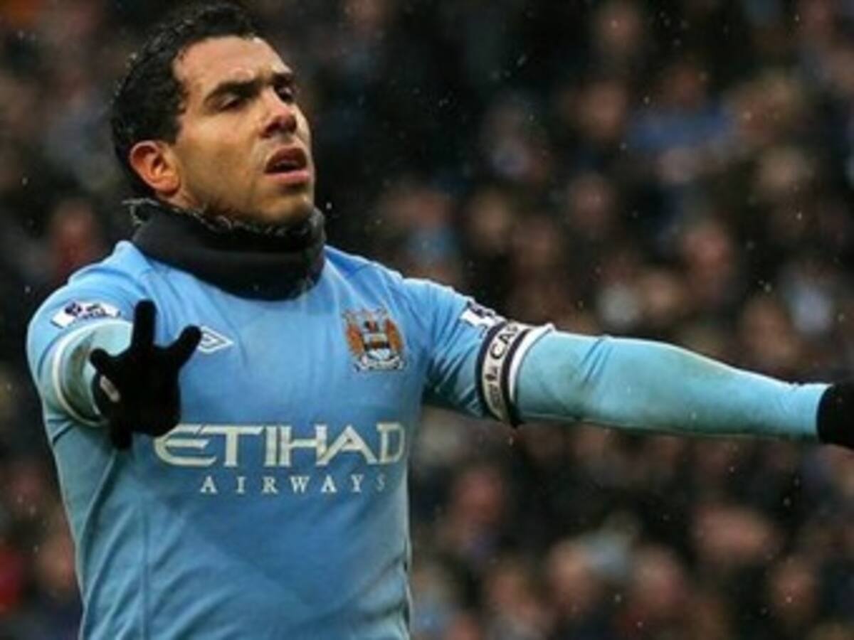El Manchester City multó a Carlos Tévez con cuatro semanas sin sueldo