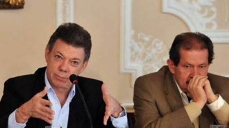 Santos respetará cualquier decisión que adopte el vicepresidente Garzón