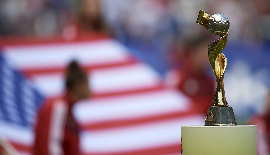 La trofeo de la Copa Mundial Femenina