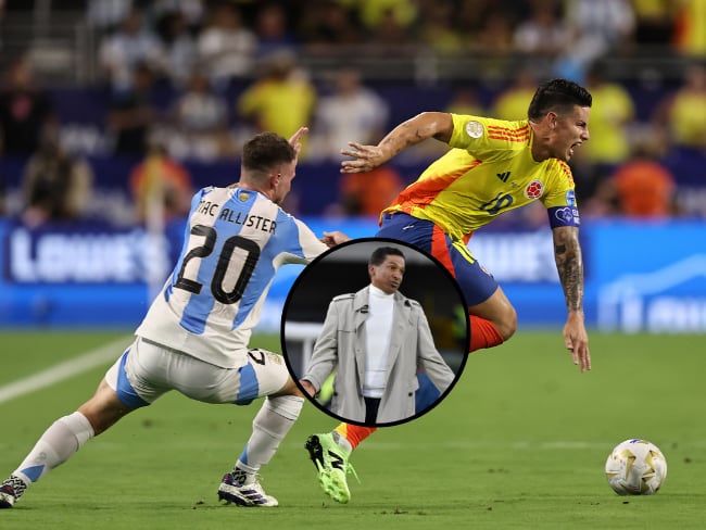 Duelo entre Colombia y Argentina / Getty Images