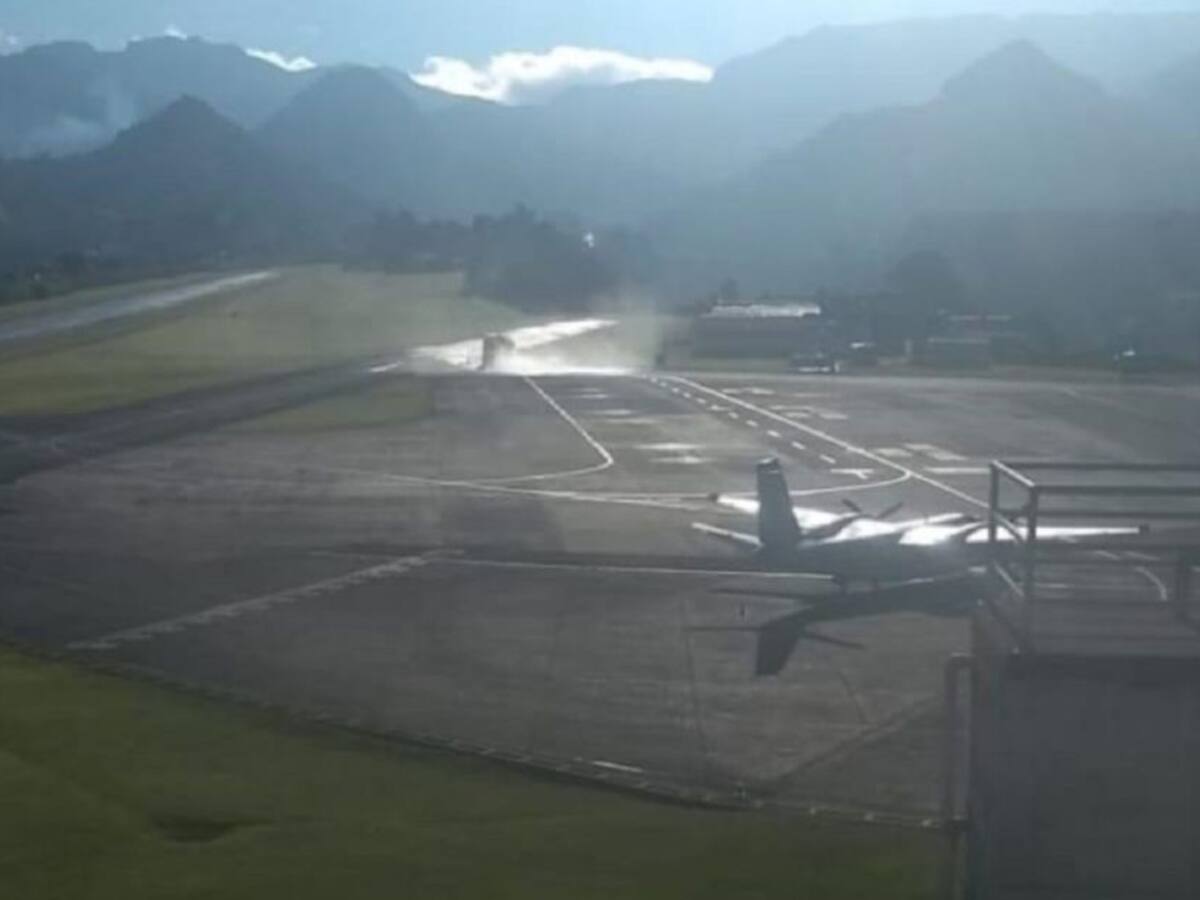 Reabrieron operaciones en el Aeropuerto La Nubia de Manizales