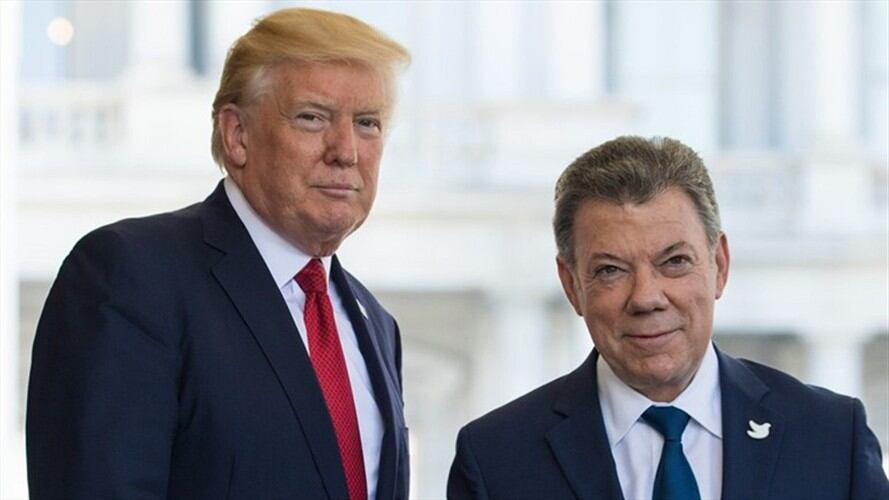 Donald Trump vendrá a Colombia en abril. Foto: Getty Images