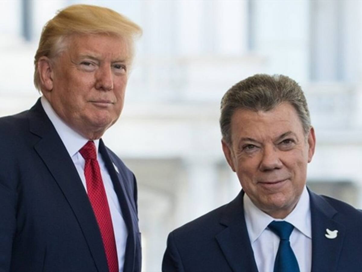 Donald Trump vendrá a Colombia en abril