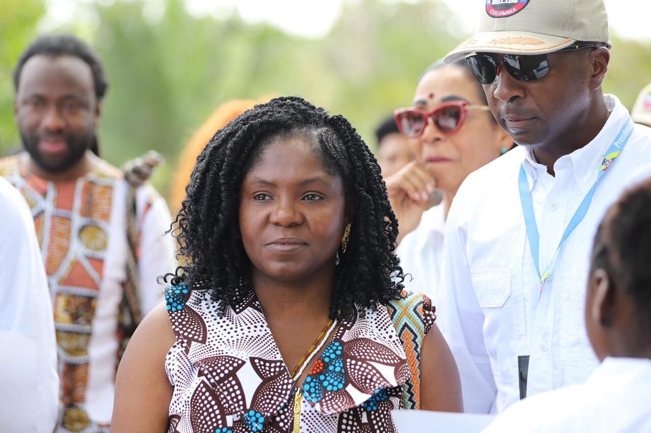 Vicepresidenta de Colombia, Francia Márquez. Foto: Darwin Torres.