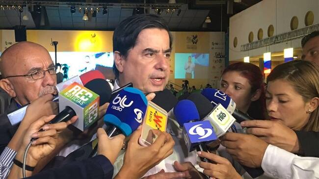 Ministro del Interior Juan Fernando Cristo. Foto: W Radio- Alejandra Rodríguez