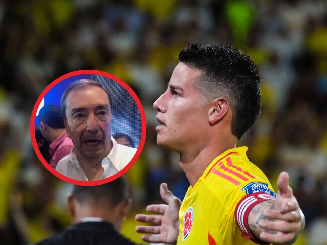 James Rodríguez se reunió con Fuad Char en enero del 2025 / Getty Images - Colprensa.