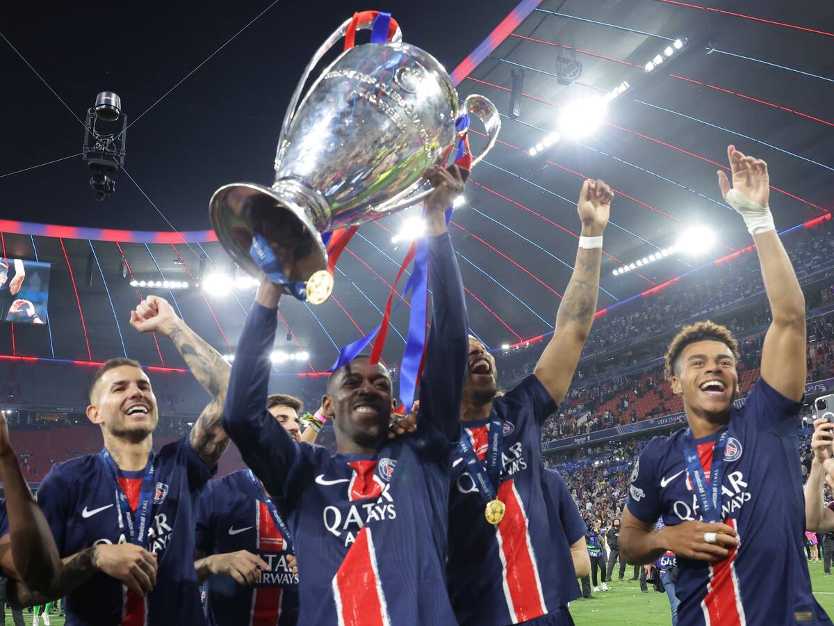 ¡Llegó la primera Champions League para PSG! Escandalosa goleada al Inter en Múnich para ser campeón