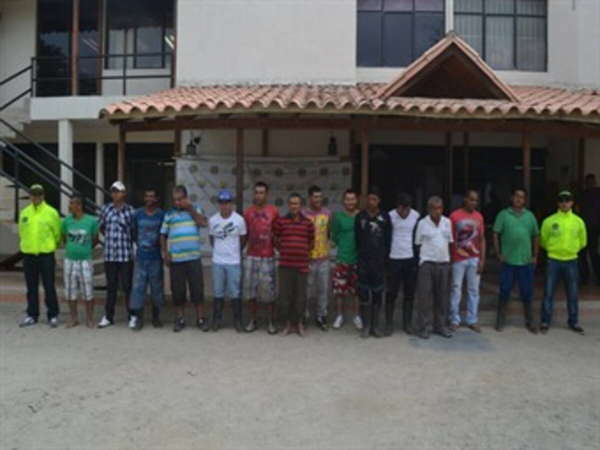 Capturadas 14 personas por minería ilegal en Ciénaga, Magdalena
