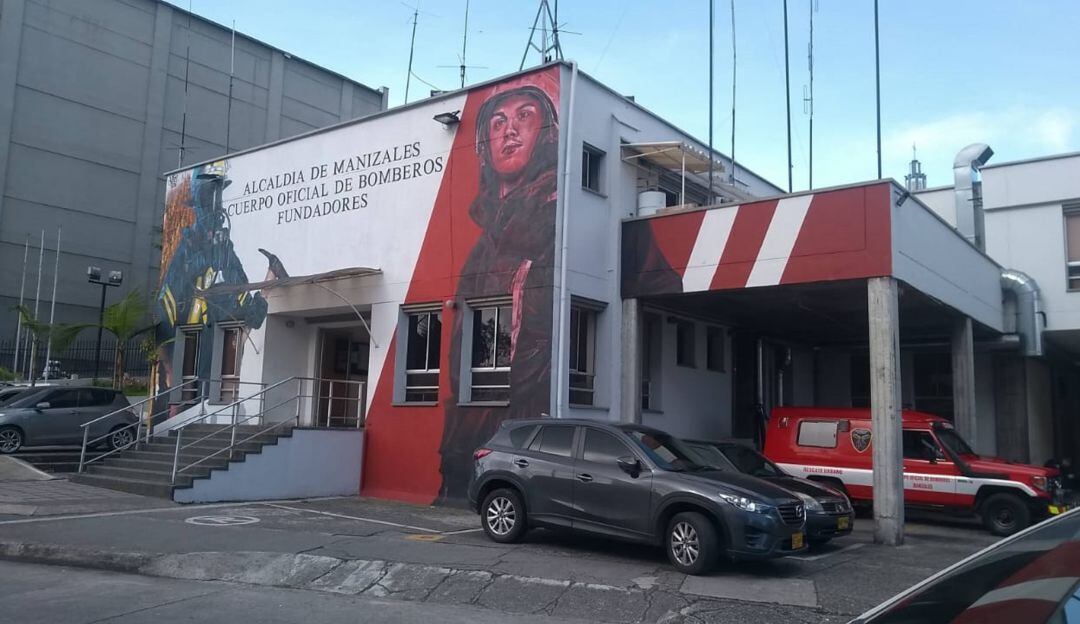 Instalaciones del Cuerpo Oficial de Bomberos de Manizales