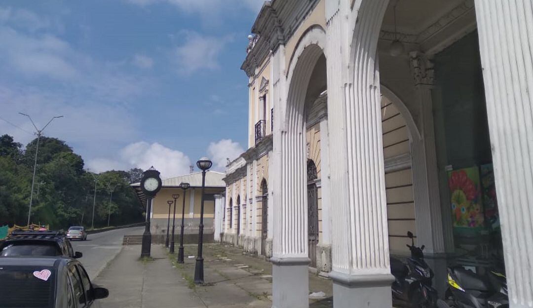 Antigua estación del ferrocarril de Armenia