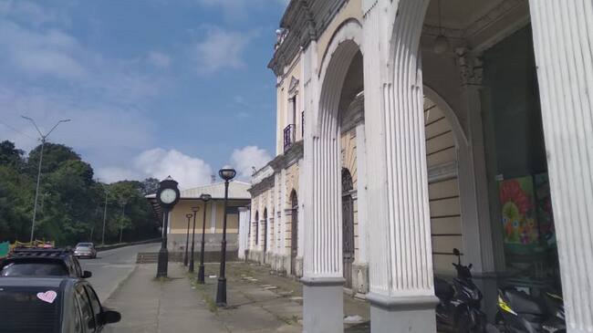 Antigua estación del ferrocarril de Armenia