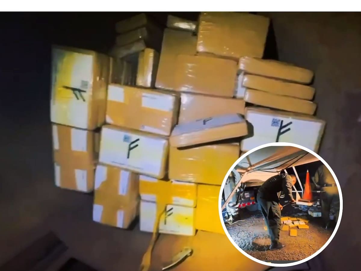 Incautan 1.300 kilos de cocaína en Pereira que pertenecerían a disidencias de alias ‘Iván Mordisco