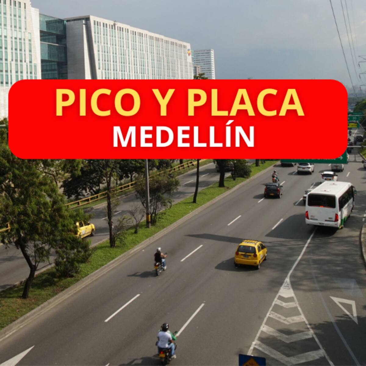 ¿Hubo cambios? Este es el pico y placa del 17 de junio en Valle de Aburrá y Medellín