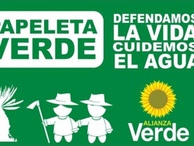 Alianza Verde propone votar papeleta verde en elecciones de marzo