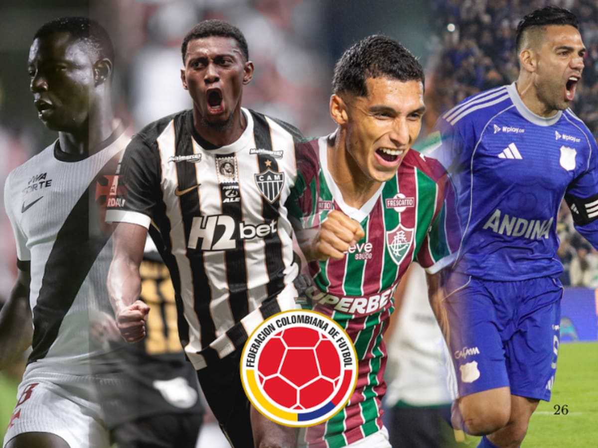 Las ausencias que llaman la atención en la prelista de Colombia para el Mundial