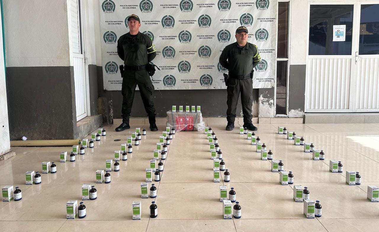 Incautan más de 60 frascos de ketamina, anestésico usado para elaborar "tusi"