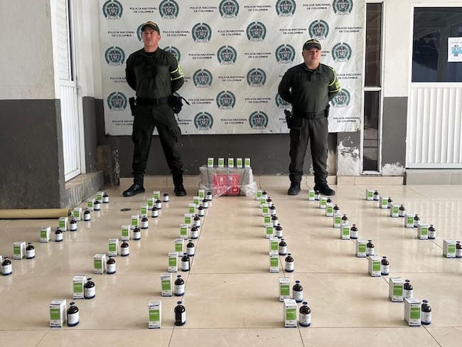 Incautan más de 60 frascos de ketamina, anestésico usado para elaborar "tusi"