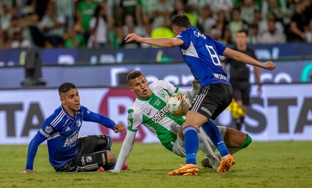 Final ida entre Nacional y Millonarios / Colprensa