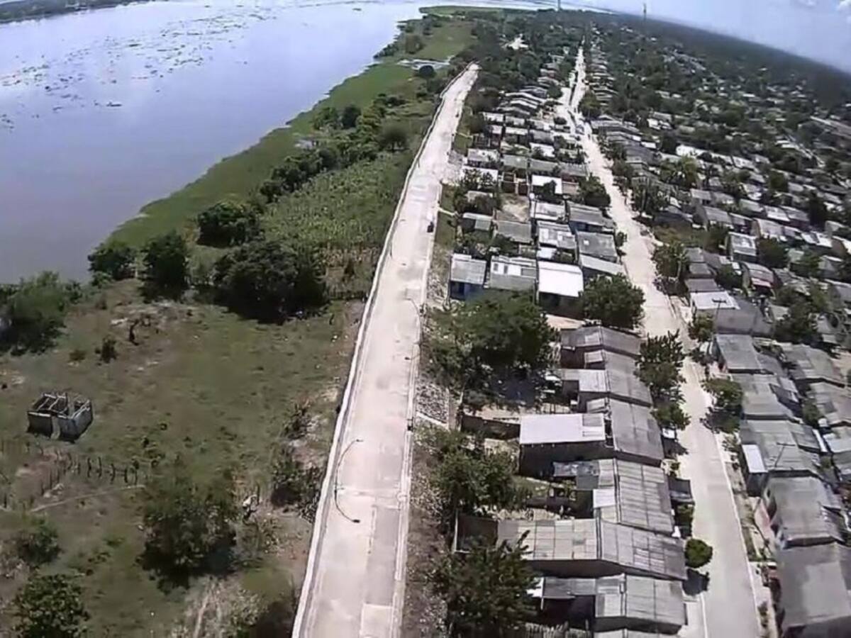 Advierten riesgo de inundación en el sur del Atlántico