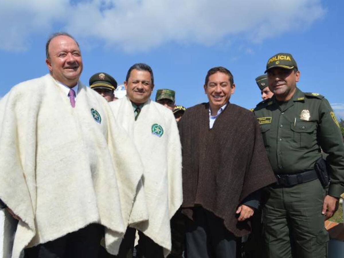 Boyacá es el ejemplo en seguridad para el país en el posconflicto: Mindefensa