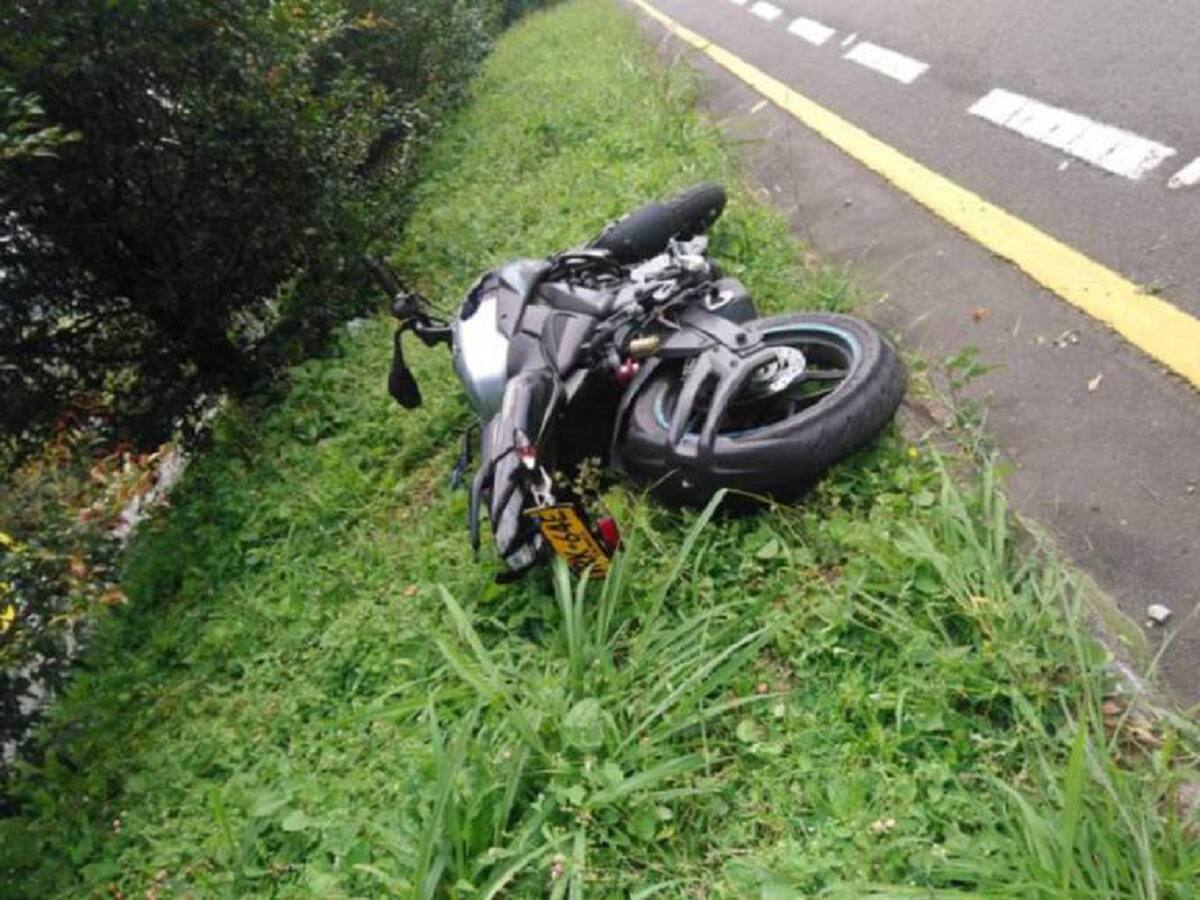 Dos personas heridas en aparatoso accidente que se registró en el occidente de Caldas
