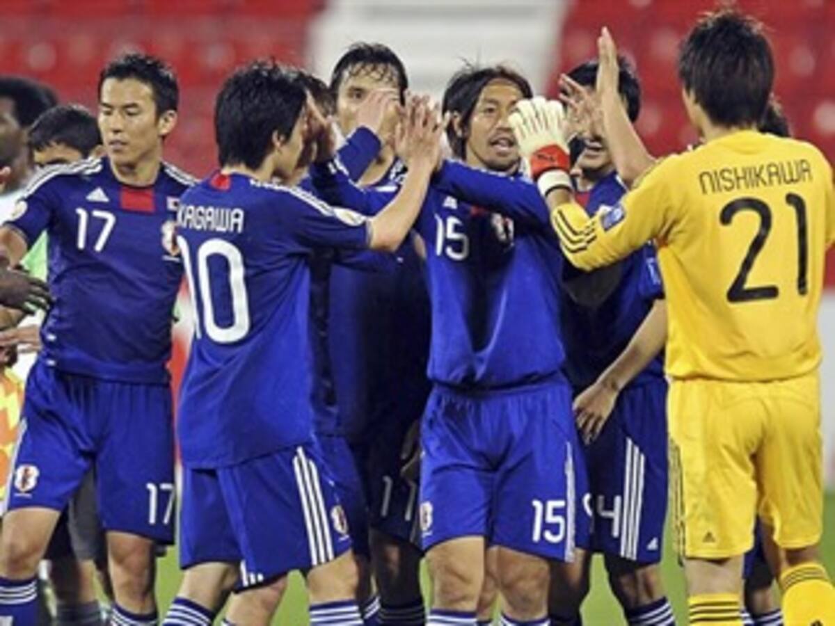 Japón es el primer clasificado por eliminatorias a Brasil 2014