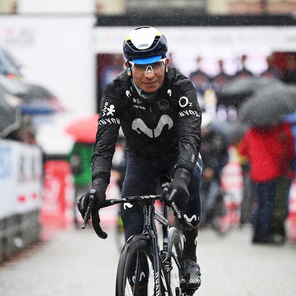 Nairo Quintana no pudo terminar su última carrera en Italia: esto fue lo que pasó