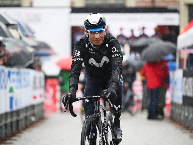 Nairo Quintana, pedalista colombiano del Movistar Team. (Photo by Dario Belingheri/Getty Images)