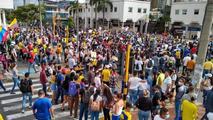 "No hay muertos ni desaparecidos en marchas en Santander": Defensoría