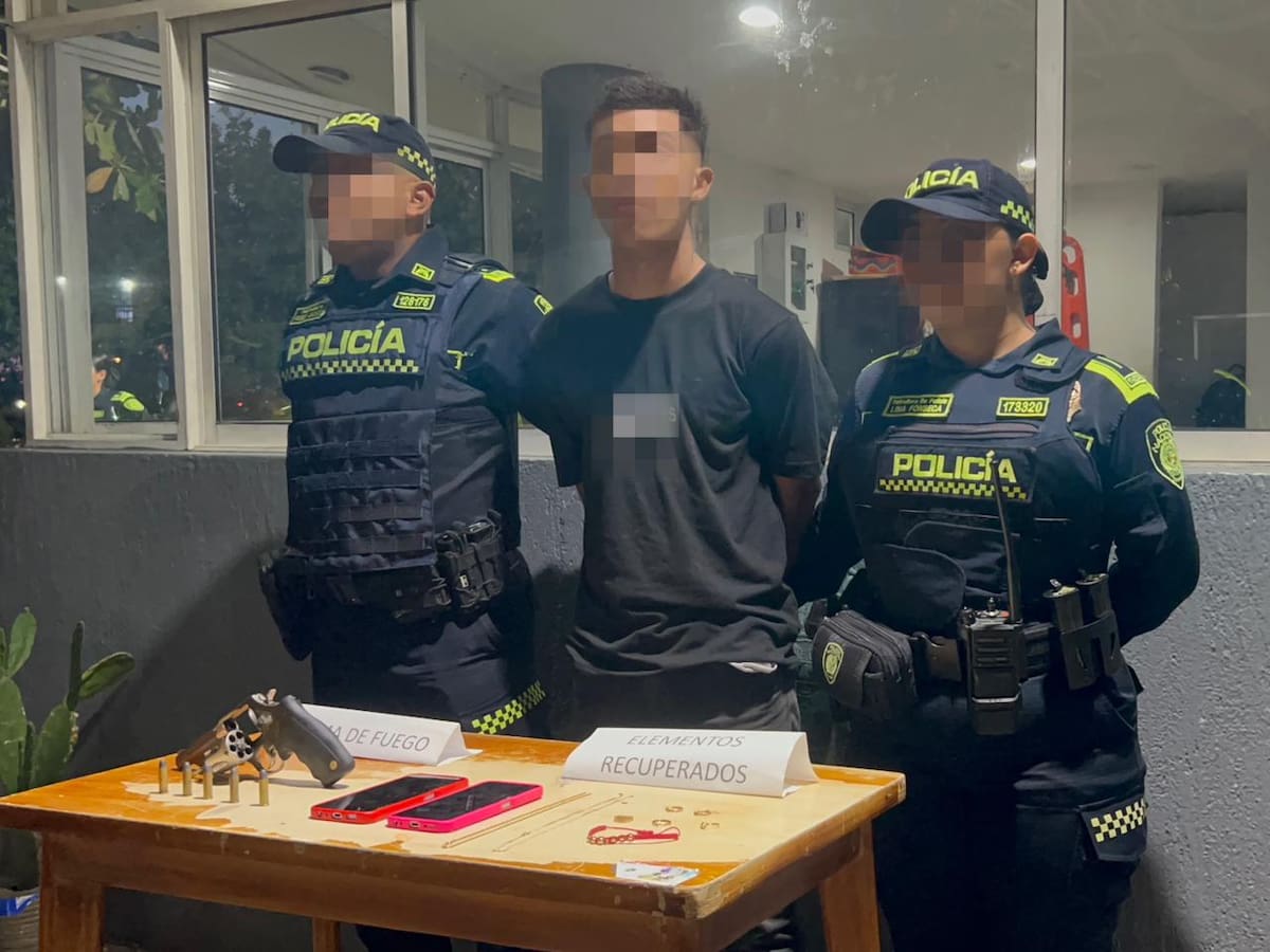 Capturaron a ‘El Yova Orito’, presunto delincuente dedicado al robo de prendas de oro y celulares